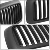 02-05 Dodge Ram 1500 2500 3500 Front Grille - Vertical Fence Style - Matte Black 02-05 Dodge Ram 1500 2500 3500 Front Grille - Vertical Fence Style - Matte Black
