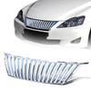 06-08 Lexus IS250 IS350 Front Grille - Badgeless Vertical Fence Style - Chrome 06-08 Lexus IS250 IS350 Front Grille - Badgeless Vertical Fence Style - Chrome