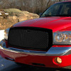 05-07 Dodge Dakota Front Grille - Badgeless Diamond Mesh - Black 05-07 Dodge Dakota Front Grille - Badgeless Diamond Mesh - Black