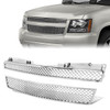 07-14 Chevy Tahoe Avalanche Suburban 1500 2500 Front Grille - Diamond Mesh - Chrome 07-14 Chevy Tahoe Avalanche Suburban 1500 2500 Front Grille - Diamond Mesh - Chrome