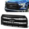 15-17 Ford F-150 Front Grille - Horizontal Fence Mesh - Matte Black 15-17 Ford F-150 Front Grille - Horizontal Fence Mesh - Matte Black