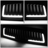 09-12 Ram 1500 LED DRL Front Grille - Badgeless Vertical Fence Style - Gloss Black 09-12 Ram 1500 LED DRL Front Grille - Badgeless Vertical Fence Style - Gloss Black