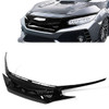 16-21 Honda Civic Si Hatchback Type-r Front Grille - Honeycomb Mesh - Glossy Black 16-21 Honda Civic Si Hatchback Type-r Front Grille - Honeycomb Mesh - Glossy Black