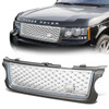 10-13 Land Rover Range Rover Front Grille - Honeycomb Mesh - Grey/Silver 10-13 Land Rover Range Rover Front Grille - Honeycomb Mesh - Grey/Silver