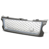 10-13 Land Rover Range Rover Front Grille - Honeycomb Mesh - Grey/Silver 10-13 Land Rover Range Rover Front Grille - Honeycomb Mesh - Grey/Silver
