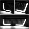 04-08 Ford F150 Front Grille+LED Bar - Badgeless Honeycomb Mesh - Black 04-08 Ford F150 Front Grille+LED Bar - Badgeless Honeycomb Mesh - Black