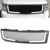 07-13 Chevy Silverado 1500 LED DRL Front Grille - Diamond Mesh 07-13 Chevy Silverado 1500 LED DRL Front Grille - Diamond Mesh