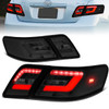 10-11 Toyota Camry LED Bar Rear Brake Tail Lights - Smoked Lens