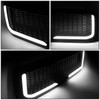 99-04 Ford F250 F350 F450 F550 Super Duty Front Grille+LED Bar - Honeycomb Mesh - Black