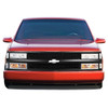 94-00 Chevy Suburban C/K 1500 2500 3500 Front Grille - Diamond Mesh - Black