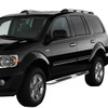04-09 Dodge Durango 07-09 Chrysler Aspen 3"OD Side Step Nerf Bar - Stainless Steel 04-09 Dodge Durango 07-09 Chrysler Aspen 3"OD Side Step Nerf Bar - Stainless Steel
