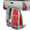 05-15 Toyota Tacoma LED Rear Brake Tail Lights - Chrome Housing