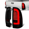 05-15 Toyota Tacoma LED Tube Bar Rear Brake Tail Lights - Tinted Housing