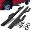 07-19 Chevy Silverado GMC Sierra 1500 2500HD 3500HD Crew Cab 3" OD Side Arm Step Bar - Mild Steel