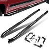 99-14 Chevy Silverado GMC Sierra Crew Cab 3" OD Tubing Side Steps Nerf Bar - Black