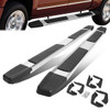 07-21 Toyota Tundra Double (Crew) Cab 6" Wide Flat Side Step Bar Running Boards - Stainless Steel