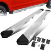 09-22 Ram 1500 2500 3500 Crew Cab 4-Door 6.25" Pleated Step Bar Running Boards - Stainless Steel
