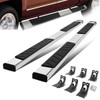 11-18 Ram 1500 Extended/Quad Cab 4.875" Flat Side Step Bar Running Boards - Stainless Steel