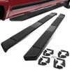 07-21 Toyota Tundra CrewMax Cab 5" Wide Flat Side Step Bar Running Board - Black 07-21 Toyota Tundra CrewMax Cab 5" Wide Flat Side Step Bar Running Board - Black