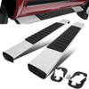 07-19 Chevy Silverado GMC Sierra Standard Cab 6" Wide Flat Side Step Bar Running Board - Aluminum 07-19 Chevy Silverado GMC Sierra Standard Cab 6" Wide Flat Side Step Bar Running Board - Aluminum