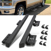 07-19 Chevy Silverado GMC Sierra Crew Cab 4.75" W Drop Foot Step Running Boards