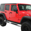 07-18 Jeep Wrangler JK 4Door 3"OD Side Step Nerf Bar - Stainless Steel 07-18 Jeep Wrangler JK 4Door 3"OD Side Step Nerf Bar - Stainless Steel