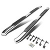 04-15 Nissan Titan Crew Cab 4"OD Oval Side Step Nerf Bar - Stainless Steel