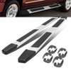 19-22 Chevy Silverado GMC Sierra 1500 Crew Cab 6"OD Side Step Bar Running Boards - Aluminum