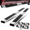 04-14 Ford F150 Super Extended Cab 4.9"OD Step Bar Running Board - Stainless Steel 04-14 Ford F150 Super Extended Cab 4.9"OD Step Bar Running Board - Stainless Steel