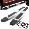 04-14 Ford F150 Extended Super Cab 6" W Flat Side Step Bar Running Boards - Stainless Steel