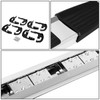 04-14 Ford F150 Extended Super Cab 6" W Flat Side Step Bar Running Boards - Stainless Steel