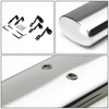 99-14 GMC Sierra Chevy Silverado Extended Cab 6"OD Oval Side Step Nerf Bar - Stainless Steel