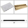 15-22 Ford F150/17-20 F250 F350 Extended Super Cab 5" Flat Step Bar Running Boards - Stainless Steel