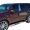 09-15 Honda Pilot 3"OD Side Step Nerf Bar - Stainless Steel 09-15 Honda Pilot 3"OD Side Step Nerf Bar - Stainless Steel