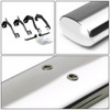 02-08 Dodge Ram 1500 2500 3500 Regular/Standard Cab 4"OD Oval Side Step Nerf Bar - Stainless Steel
