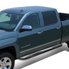 00-19 Chevy Silverado GMC Sierra Crew Cab 3"OD Side Step Nerf Bar - Powder Coated Steel