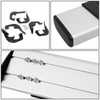 07-19 Chevy Silverado GMC Sierra Extended Cab 6.25" Flat Side Step Bar Running Boards - Aluminum