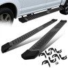 04-14 Ford F150 Crew Cab 6"OD Side Step Bar Running Boards - Stainless Steel - Black 04-14 Ford F150 Crew Cab 6"OD Side Step Bar Running Boards - Stainless Steel - Black