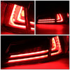 06-13 Lexus IS250 IS350 Base Sedan Full LED Brake/Reverse Tail Lights - Smoked Housing