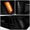 06-13 Lexus IS250 IS350 Base Sedan Full LED Brake/Reverse Tail Lights - Smoked Housing