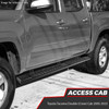 For 05-23 Toyota Tacoma Double/Crew Cab 6" Flat Side Step Bar Running Boards