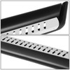 FOR 18-24 JEEP WRANGLER JL SIDE NERF BAR RUNNING BOARDS W/DROPPED STEP PLATES FOR 18-24 JEEP WRANGLER JL SIDE NERF BAR RUNNING BOARDS W/DROPPED STEP PLATES