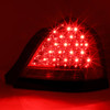 98-11 Ford Crown Victoria LED Rear Brake Tail Lights - Red/Smoked Lens