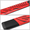 FOR 19-24 RAM 1500 QUAD/EXTENDED CAB 5.5" NERF BAR RUNNING BOARD W/RED STEP PAD