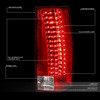 07-14 Chevy Suburban GMC Yukon XL 1500 2500 3500 LED Rear Brake Tail Lights - Red/Clear