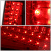 07-14 Chevy Suburban GMC Yukon XL 1500 2500 3500 LED Rear Brake Tail Lights - Red/Clear