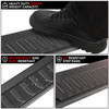 For 22-24 Ford F150 Super Crew Cab Black 6" Flat Side Step Bar Running Boards
