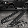 FOR 18-24 JEEP WRANGLER JL OVAL 7" NERF BAR RUNNING BOARD W/DROPPED STEP PLATE FOR 18-24 JEEP WRANGLER JL OVAL 7" NERF BAR RUNNING BOARD W/DROPPED STEP PLATE