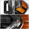 FOR 02-05 DODGE RAM 1500 2500 3500 BLACK HOUSING AMBER CORNER HEADLIGHT LAMPS FOR 02-05 DODGE RAM 1500 2500 3500 BLACK HOUSING AMBER CORNER HEADLIGHT LAMPS