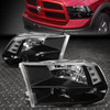 FOR 09-18 RAM 1500 2500 3500 BLACK HOUSING CLEAR CORNER HEADLIGHT FOR 09-18 RAM 1500 2500 3500 BLACK HOUSING CLEAR CORNER HEADLIGHT